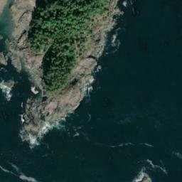 Satellite imagery of Point Simonds, US