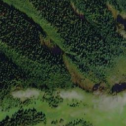 Satellite imagery of Isolation Mountain, CA