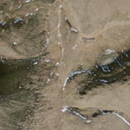 Satellite imagery of Tsekone Ridge, CA