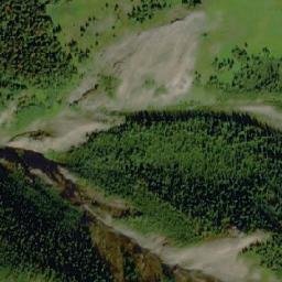 Satellite imagery of Isolation Mountain, CA