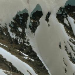 Satellite imagery of The Pyramid, CA