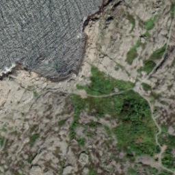 Satellite imagery of cairn, DK