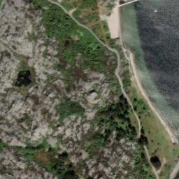Satellite imagery of cairn, DK