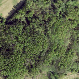 Satellite imagery of cairn, EE
