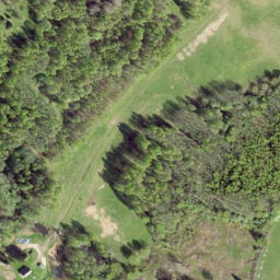 Satellite imagery of cairn, EE