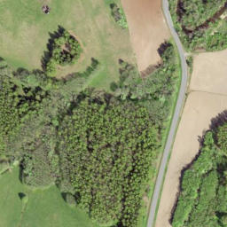 Satellite imagery of cairn, EE