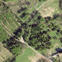 Satellite imagery of cairn, EE
