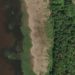 Satellite imagery of Burtnieka Smilšakmens Atsegumi, LV
