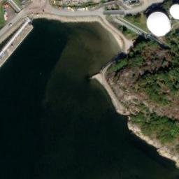 Satellite imagery of Rya Nabbe, SE