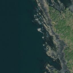 Satellite imagery of Cape Edward, US