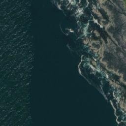 Satellite imagery of Cape Edward, US