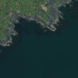Satellite imagery of Cape Edward, US