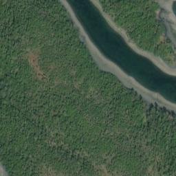 Satellite imagery of Point Hope, US