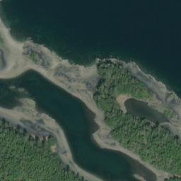 Satellite imagery of Point Hope, US