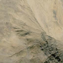Satellite imagery of Rainbow Mountain, CA