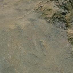 Satellite imagery of Rainbow Mountain, CA