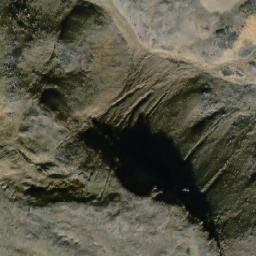 Satellite imagery of Rainbow Mountain, CA