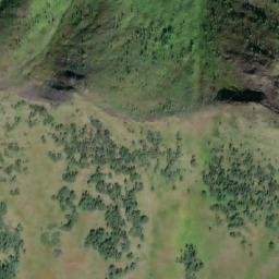 Satellite imagery of Mount Alcock, CA