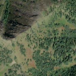 Satellite imagery of Mount Alcock, CA