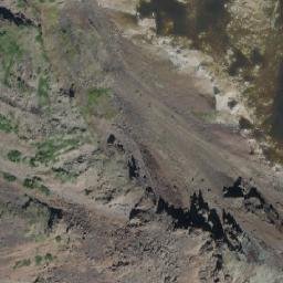 Satellite imagery of Sanctuary Mountain, CA