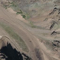 Satellite imagery of Sanctuary Mountain, CA