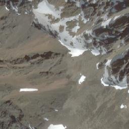 Satellite imagery of Tshiyone Mountain, CA