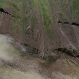 Satellite imagery of Solifluction Ridge, CA