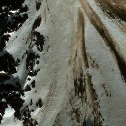 Satellite imagery of Mount Balourdet, CA