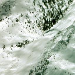 Satellite imagery of Mount Ward, CA
