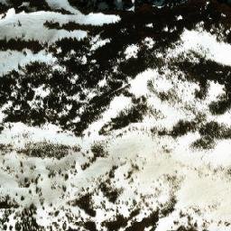 Satellite imagery of Mount Balourdet, CA