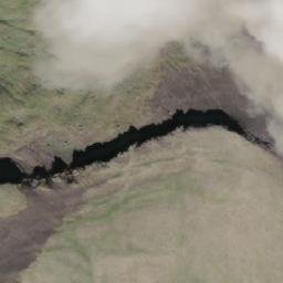 Satellite imagery of Solifluction Ridge, CA