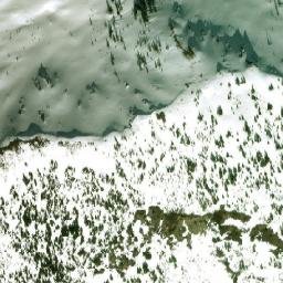 Satellite imagery of Mount Ward, CA