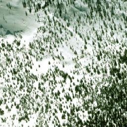 Satellite imagery of Mount Ward, CA