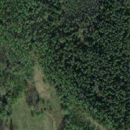 Satellite imagery of Veczemu Klintis, LV