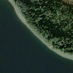 Satellite imagery of Ushk Point, US