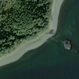 Satellite imagery of Ushk Point, US