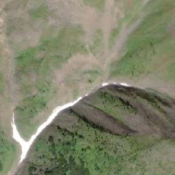 Satellite imagery of Hoyaa Peak, CA