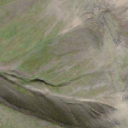 Satellite imagery of Hoyaa Peak, CA