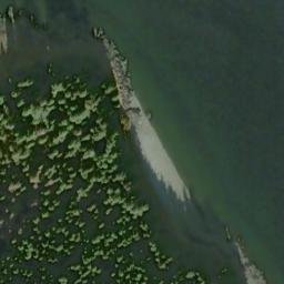 Satellite imagery of Point Marie, US