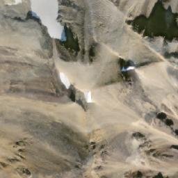 Satellite imagery of Hoyaa Peak, CA