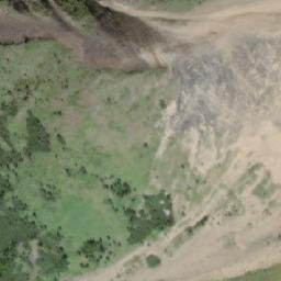Satellite imagery of Hoyaa Peak, CA