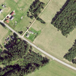 Satellite imagery of Raganu Klintis, LV