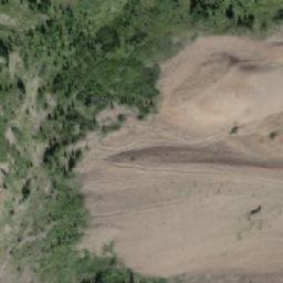 Satellite imagery of Gnu Butte, CA