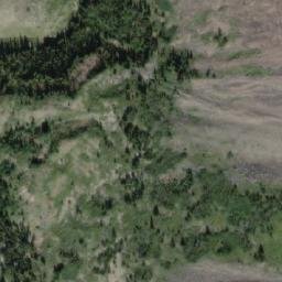 Satellite imagery of Gnu Butte, CA