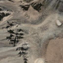 Satellite imagery of Gnu Butte, CA