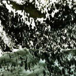 Satellite imagery of Mount Basnett, CA