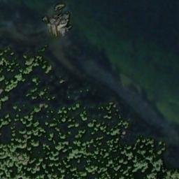 Satellite imagery of Pogibshi Point, US