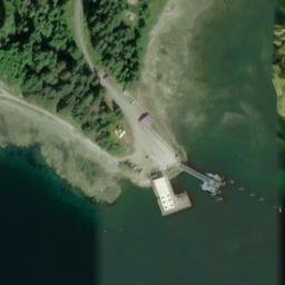 Satellite imagery of Bluff Point, US
