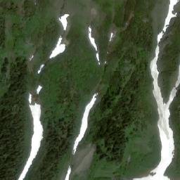 Satellite imagery of Butterfly Mountain, CA