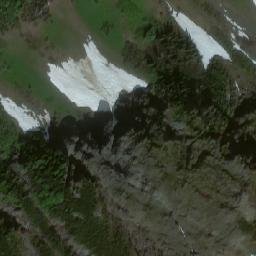 Satellite imagery of Butterfly Mountain, CA